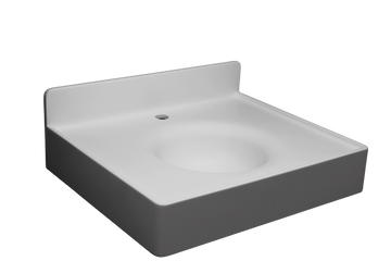 Lavatório 60cm em SSM Corian