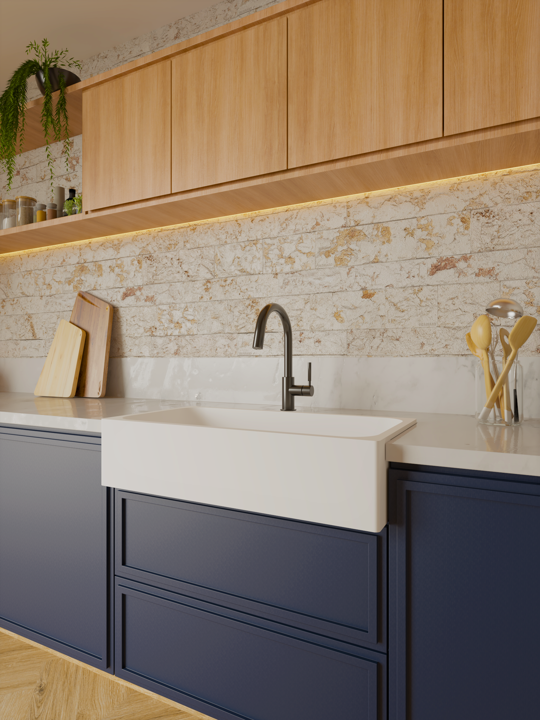 Farm Sink Avental 80x40 Simples - Corrieri Brasil