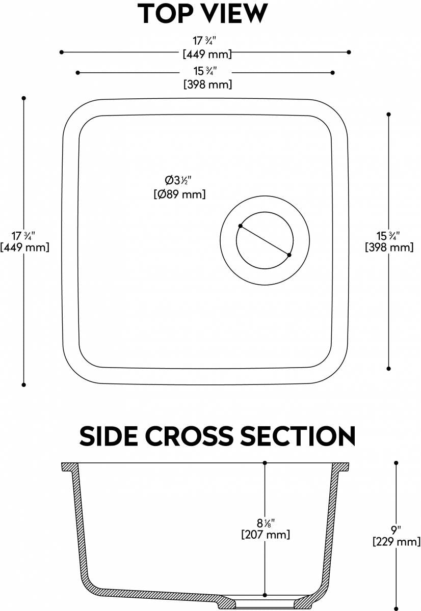 Farm Sink Avental 45cm - Corrieri Brasil