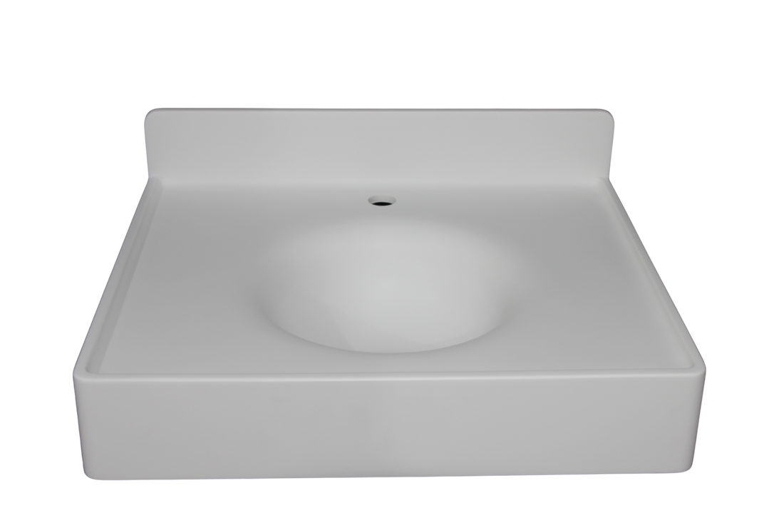 Lavatório 60cm em SSM Corian