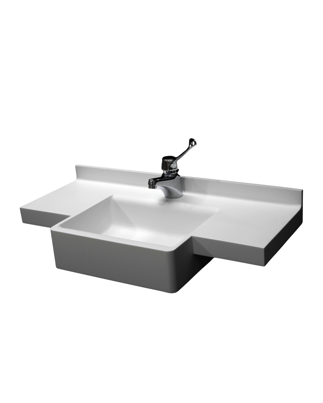 Lavatório 80cm em SSM Corian - Corrieri Brasil